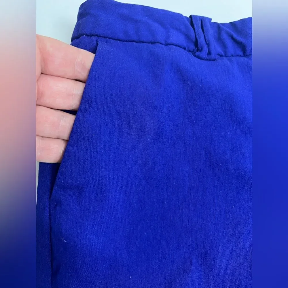 Worthington Mercantile Women's 4” Classic Chino Short Blue Size 10P
